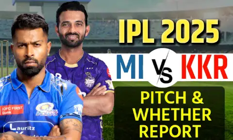 MI vs KKR: मुंबई इंडियंस हार की हैट्रिक से बचने की कोशिश में, देखें पिच और वेदर रिपोर्ट