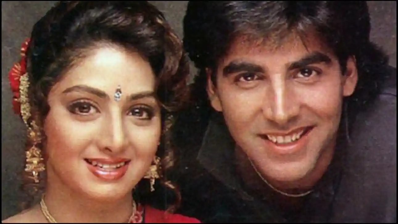 Akshay Kumar and shri devi