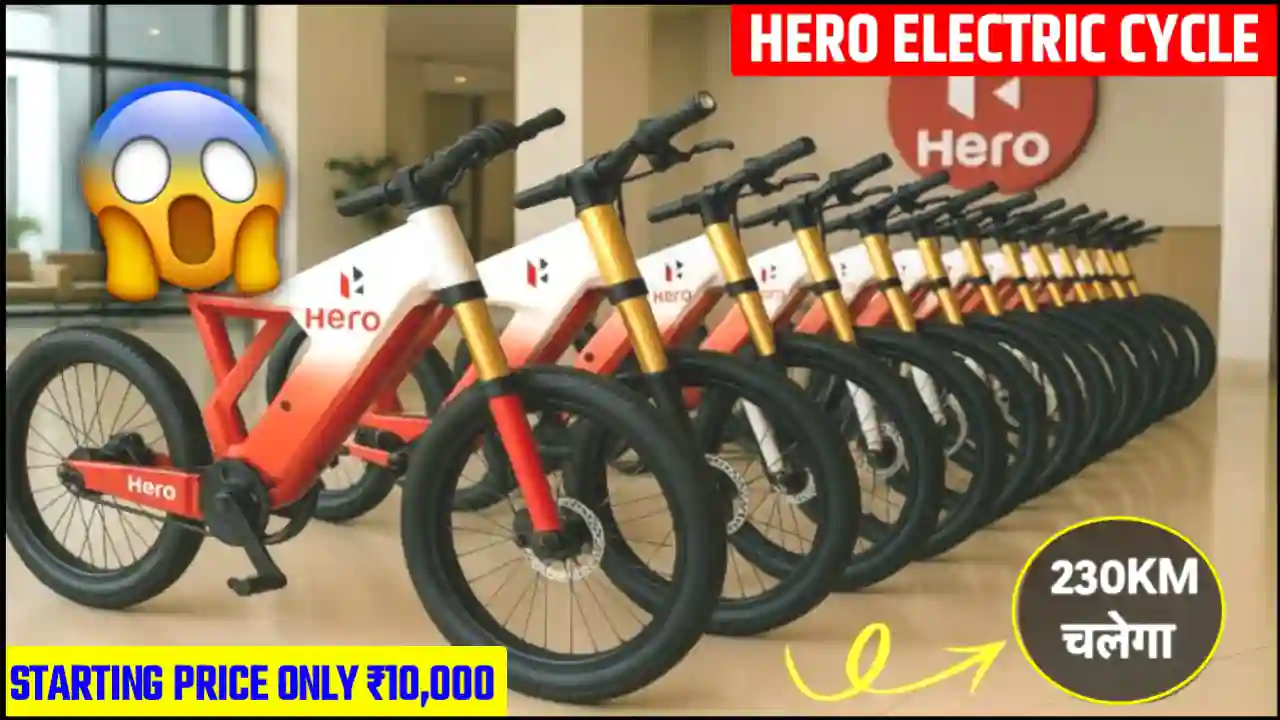 Hero electric cycle, bike, bicycle